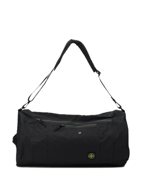 Stone Island logo-patch messenger bag Stone Island | K2S159200018S0257V0029 BLACK